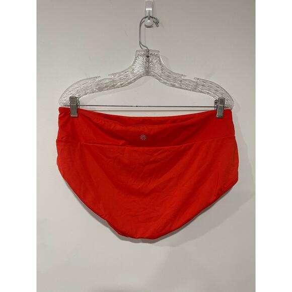 Athleta Orange Cross Back Tankini Athletic Swimwear Summer - Picture 8 of 8